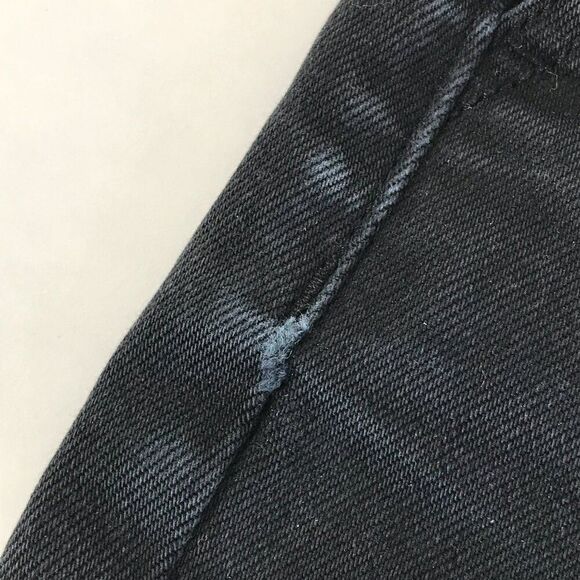 Everlane The Slim-Leg Crop Jeans Women's Size 4 Washed Black Stretch Denim - Picture 9 of 12